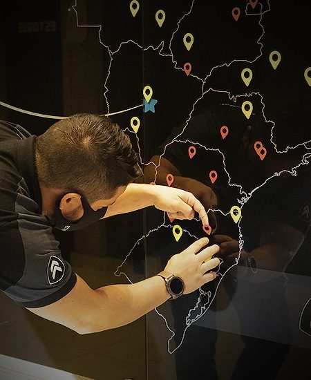 Unidades em todo Brasil